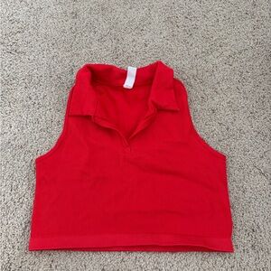 90 Degree By Reflex Vibrant Red Tank